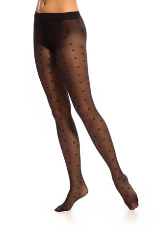 PANTY LYCRA® FANTASIA ENCAJE  CORAZONES